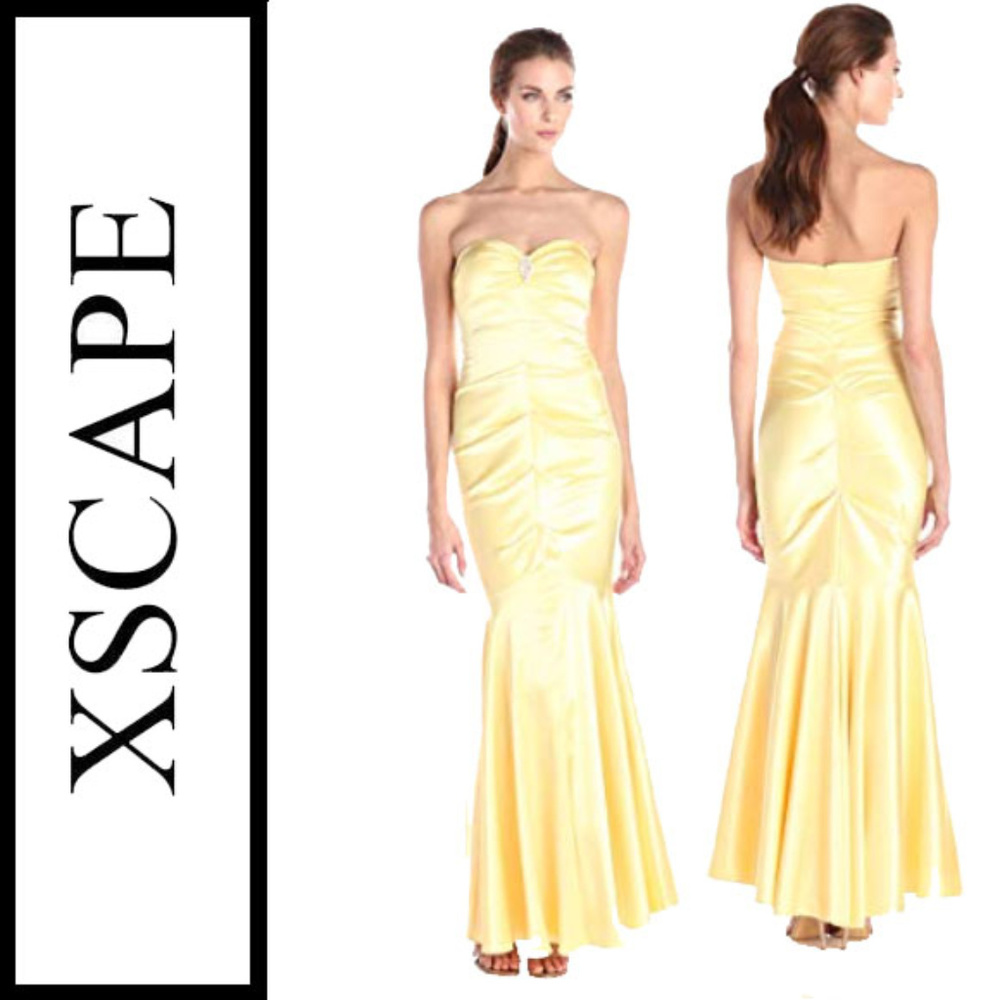 Xscape Women's Sweetheart Strapless Long Gown
